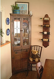 オールドチャームのコーナーボード：使用例