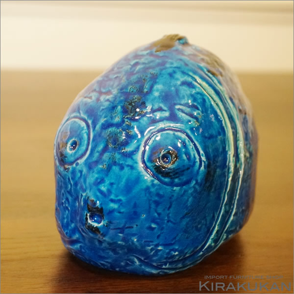 BITOSSIビトッシ【サカナ 魚・置物】リミニブルーイタリア雑貨 イタリア小物 インテリア 雑貨 インテリア 置物 輸入家具・雑貨の専門