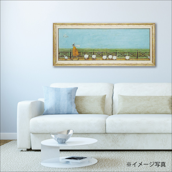  絵画 サム トフト サムトフト インテリア 壁掛け 額入り 額装込 風景画 油絵 ポスター アート アートパネル リビング 玄関 プレゼント モダン アートフレーム おしゃれ 飾る 絵のある暮らし あゆわら ユーパワー 