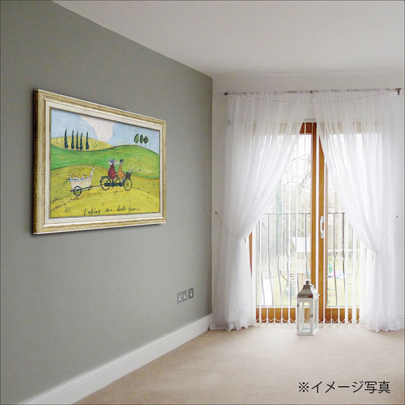  絵画 サム トフト サムトフト インテリア 壁掛け 額入り 額装込 風景画 油絵 ポスター アート アートパネル リビング 玄関 プレゼント モダン アートフレーム おしゃれ 飾る 絵のある暮らし ユーパワー 