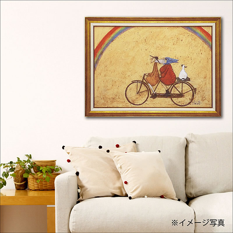  絵画 サム トフト サムトフト インテリア 壁掛け 額入り 額装込 風景画 油絵 ポスター アート アートパネル リビング 玄関 プレゼント モダン アートフレーム おしゃれ 飾る 絵のある暮らし ユーパワー 