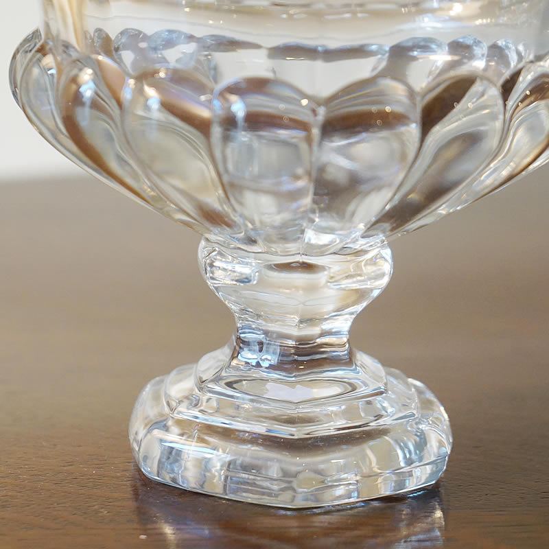 フラワーベース 花瓶 ガラス製 置物 クラシック 雑貨