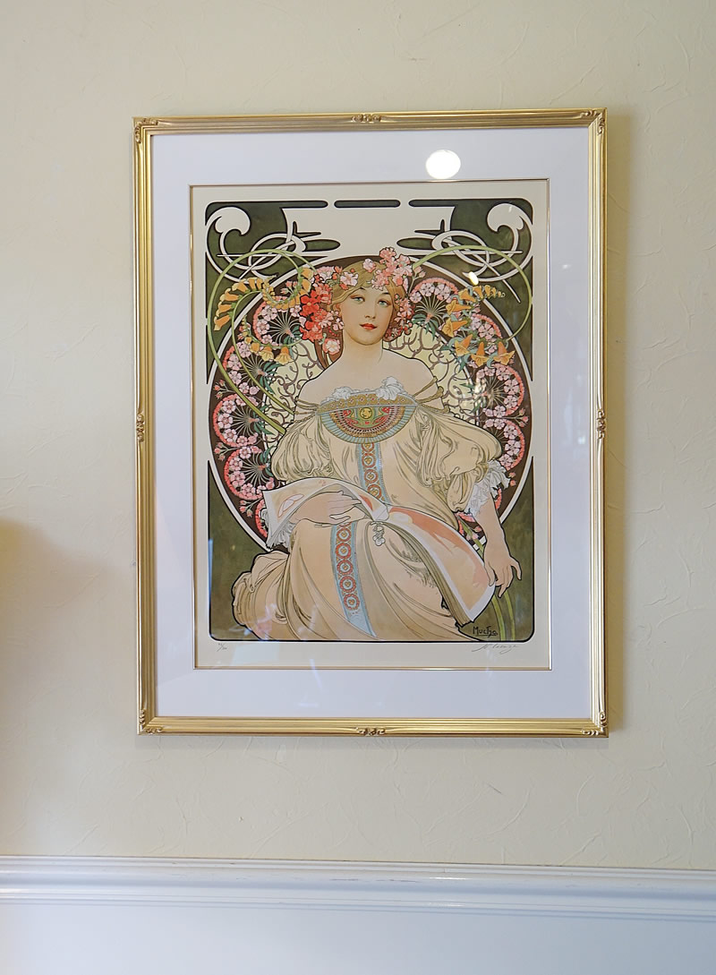 アルフォンス ミュシャ画 夢想 Reverie 複製画 Alfons Mucha 財団印付 世界限定300枚 送料無料 輸入家具 雑貨の専門店 E木楽館 本店 アルフォンス ミュシャ画 夢想 Reverie 複製画 Alfons Mucha 財団印付 世界限定300枚 送料無料 輸入家具 雑貨の専門店 E木楽館 本店