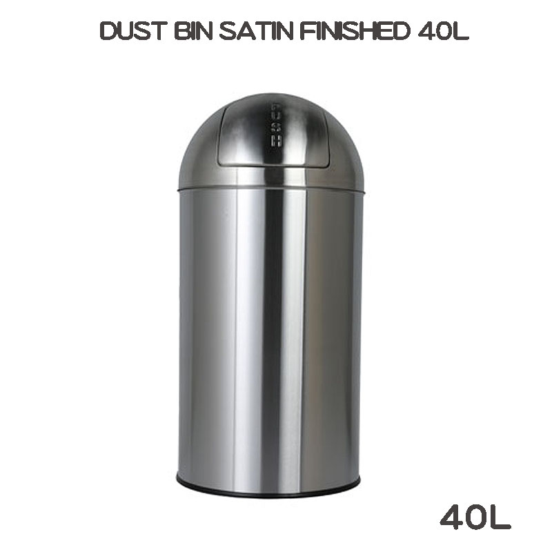 ダルトン DULTON DUST BIN ダスト ビン サテン フィニッシュ 30L ゴミ箱 ダストボックス スリム ゴミ箱 ふた付き