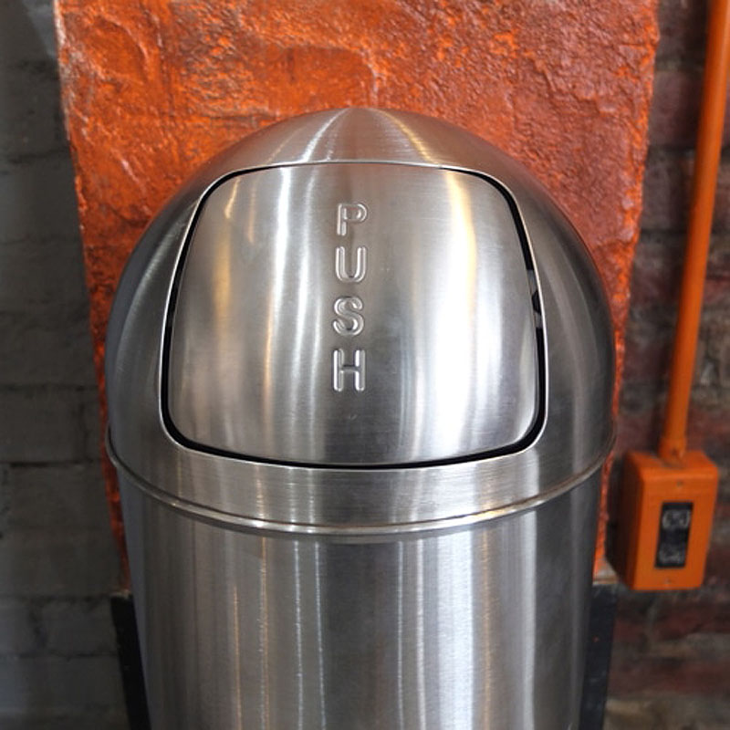ダルトン DULTON DUST BIN ダスト ビン サテン フィニッシュ 30L ゴミ箱 ダストボックス スリム ゴミ箱 ふた付き