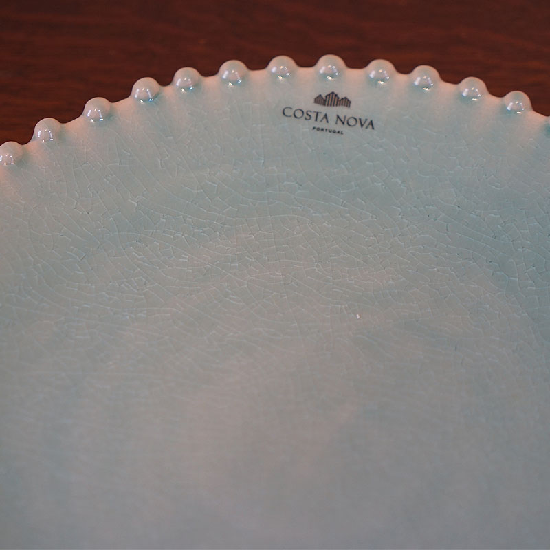 COSTA NOVA コスタノバ パールアクア サラダプレート 皿 22cm ポルトガル製 コスタノバ プレート ホームウェア 食器